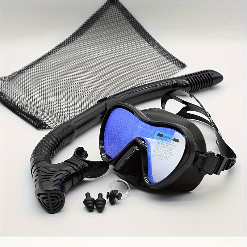 Freediving Mask Set - Máscara profissional de mergulho em silicone