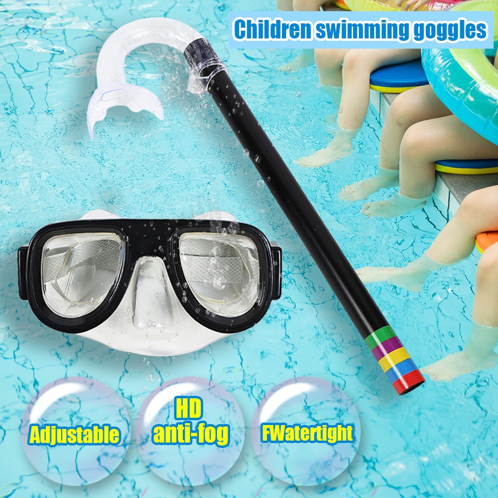Verão crianças óculos de mergu - Freediving Mask Set avaliação e preço