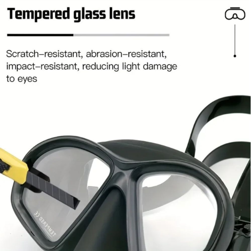Máscara de Mergulho em Vidro T - Freediving Mask Set avaliação e preço