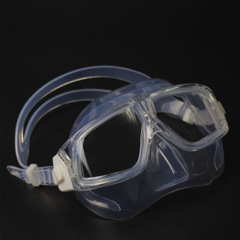Máscara larga antiembaciante d - Freediving Mask Set avaliação e preço